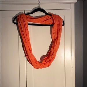 coral infinity scarf